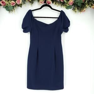 Leyden Ribbed Bodycon Off the Shoulder Dress Medium NWT